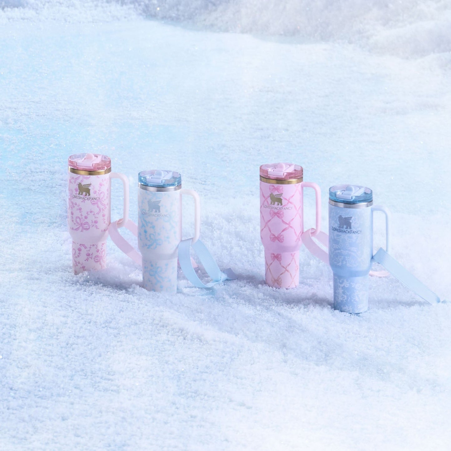 Stanley 1913 x LoveShackFancy Holiday Quencher ProTour Ornament Set